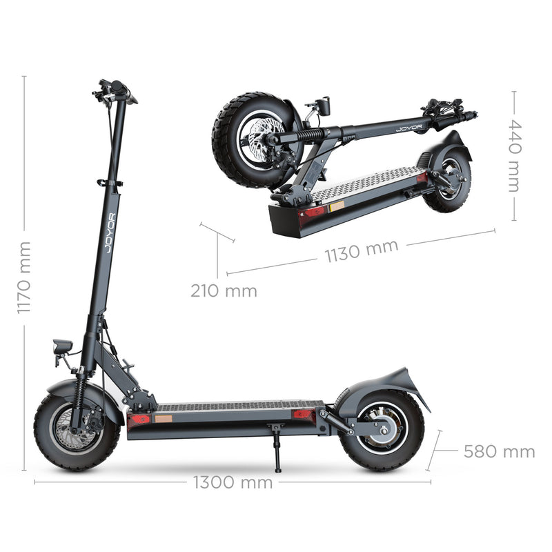 Load image into Gallery viewer, Joyor Y10 Electric Scooter DGT Certified - 800W Max. Power 100KM Greater Market Range