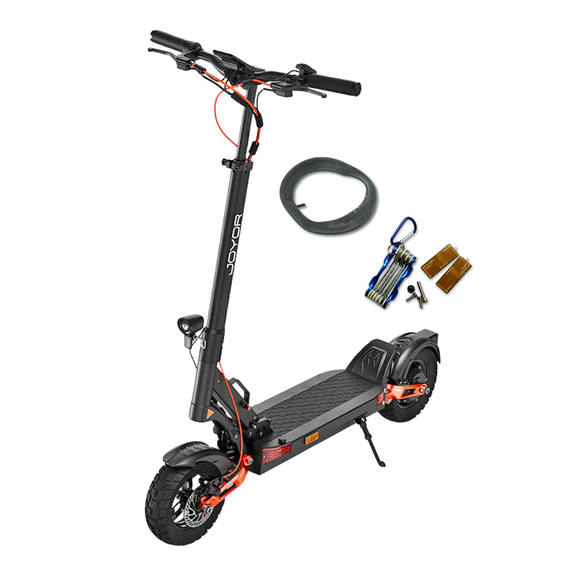 Cargue la imagen en el visor de la galería, Joyor T6 Patinete Eléctrico - Motor de 600W Potencia 70km de Autonomía + cámara interior + herramienta