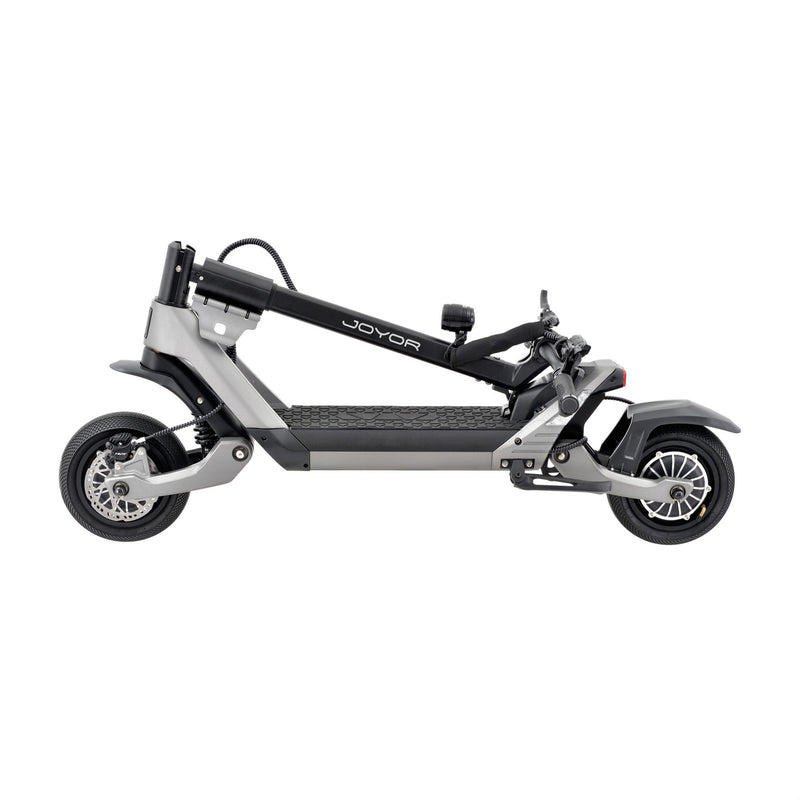 Bild in der Galerieansicht laden, electric scooter joyor luxerider lateral folded
