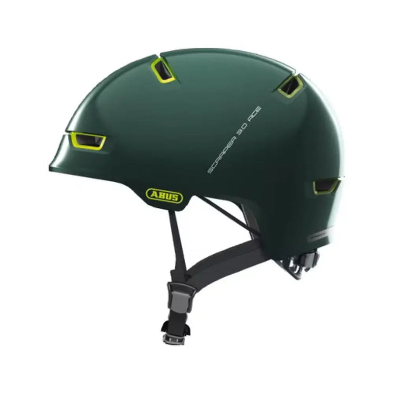 Load image into Gallery viewer, ABUS Scraper 3.0 ACE Urban Bicycle Helmet – Ivy Green M 56–61 cm
