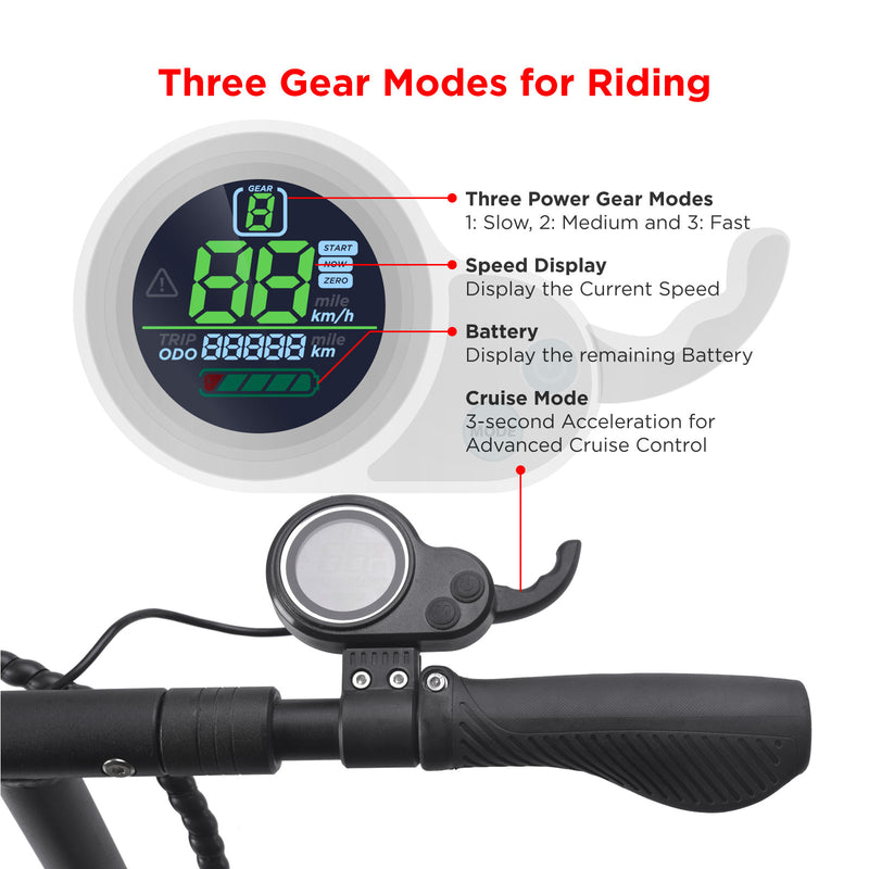 Load image into Gallery viewer, Electric Scooter Joyor Y10  Display Settings
