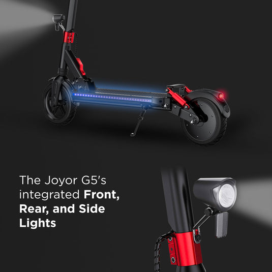 Joyor G5 Elektroroller + Helm + Tasche 500 W 55 km 48 V 13 Ah