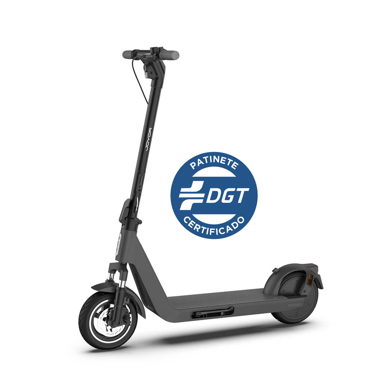 Load image into Gallery viewer, Joyor LiteGo Electric Scooter DGT Certified | 650W max. power with 45km range. Integrated security lock and high water resistance allow to use under light rain.

