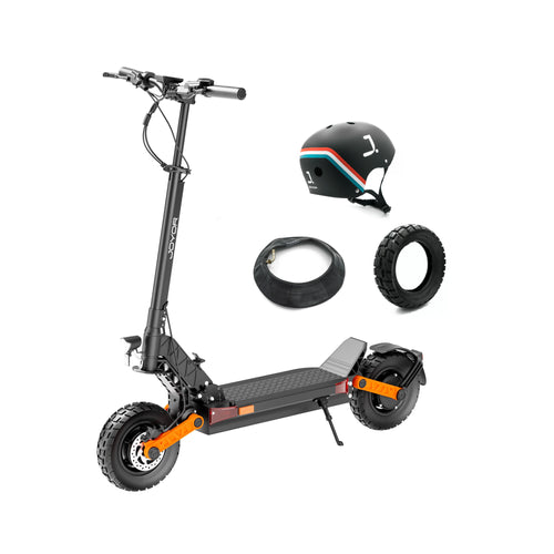 Joyor S-PRO Elektroroller DGT-zertifiziert + Helm + Reifen + Schlauch – 1600 W+ maximale Leistung, 90 km Reichweite