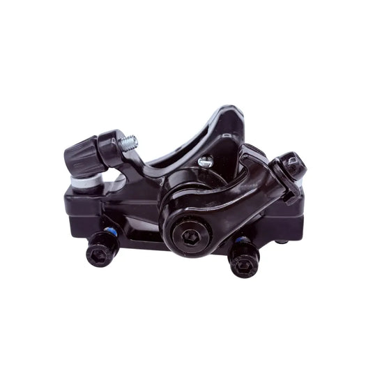 Rear disc brake system front view for electric scooters