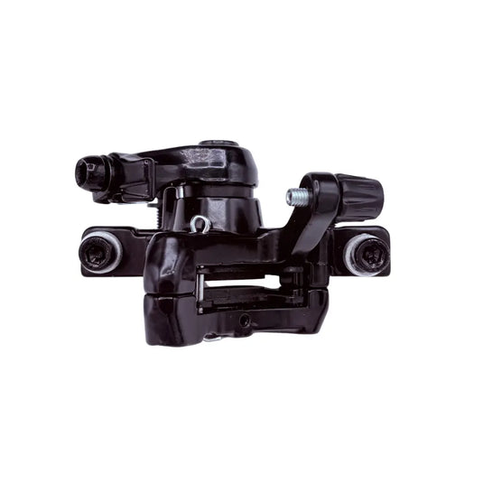 Rear disc brake system side view for elecric scooter