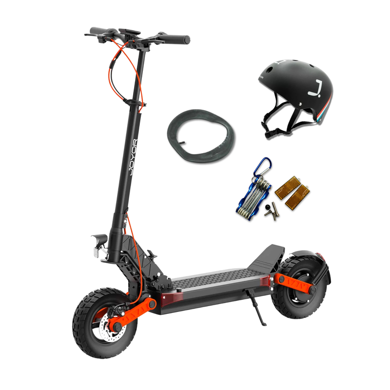 Load image into Gallery viewer, Joyor S5-Z Electric Scooter - 800W+ Max Power 45KM Range + Helmet + inner tube + tool
