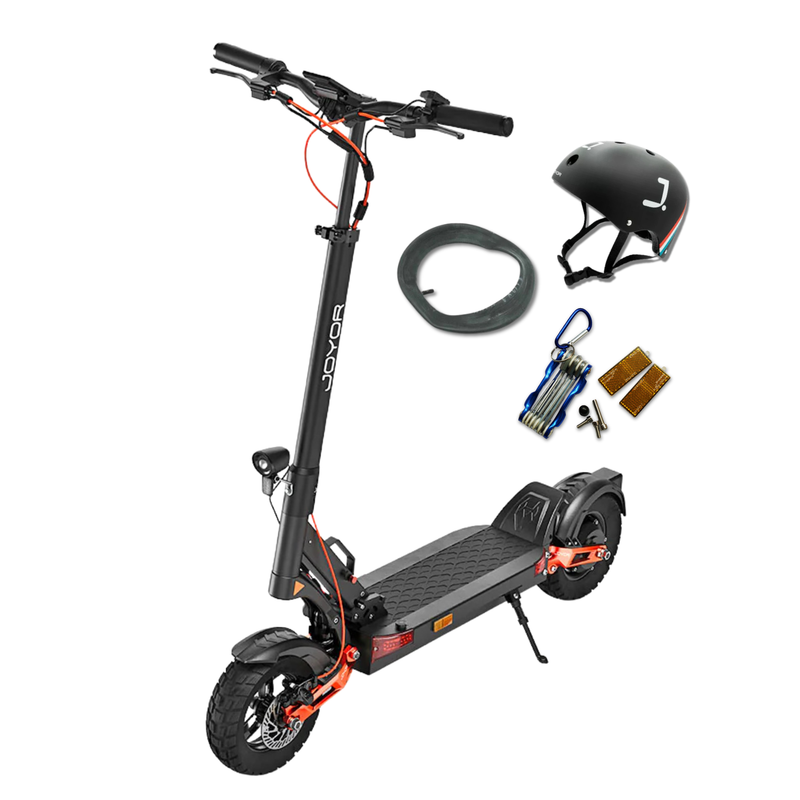 Load image into Gallery viewer, Joyor T6 Electric Scooter - 600W Motor Power 70km Range + Helmet + inner tube + tool
