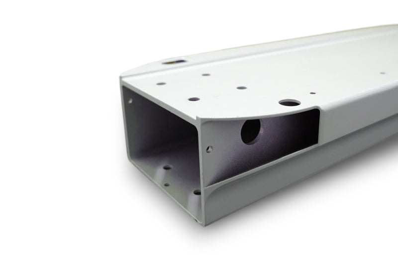 Carregar imagem no visualizador da Galeria, detail mounting holes white chassis Joyor scooter

