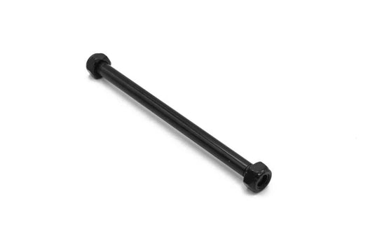 A black suspension axle for Joyor electric scooters, model Y5S / Y8S / Y10.