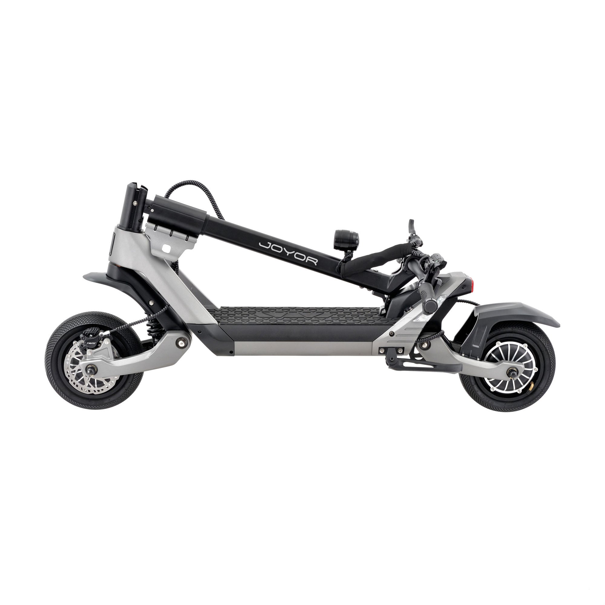 electric scooter joyor luxerider lateral folded