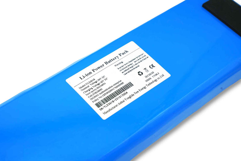 Load image into Gallery viewer, Joyor F5 battery technical label detail
