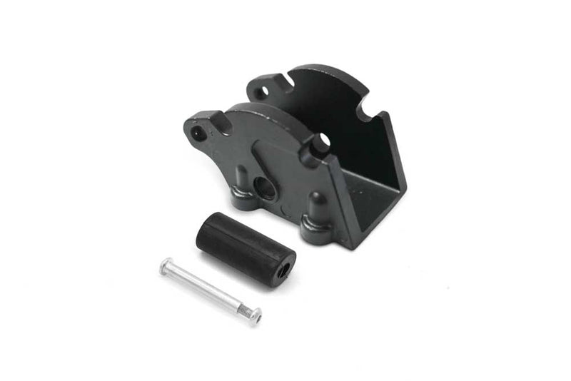 Load image into Gallery viewer, Folding base set for electric scooter including metal parts and rubber in black color
