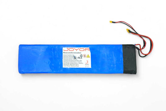 Joyor refurbished lithium scooter battery side view