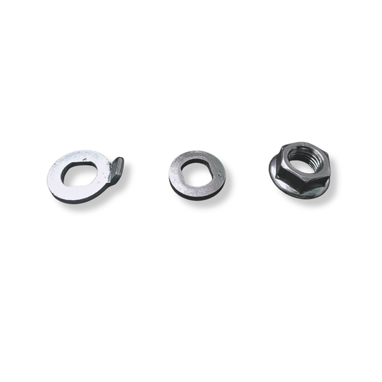 original Joyor T10 front wheel flange hex nut and washer