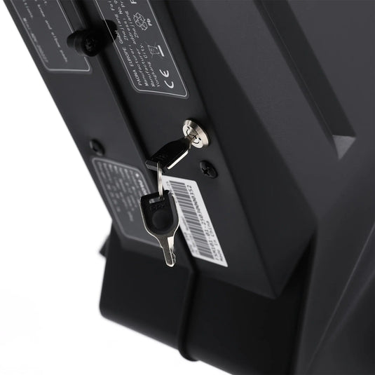 Llave de seguridad para moto eléctrica de niños con limitación a 8 km/h en España.