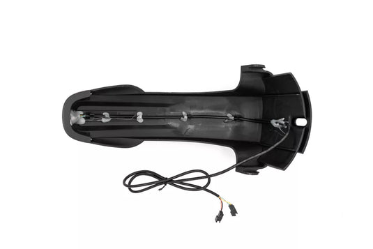 rear mudguard underside electric scooter mounting detail