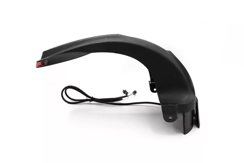 Carregar imagem no visualizador da Galeria, electric scooter rear light integrated in mudguard led detail
