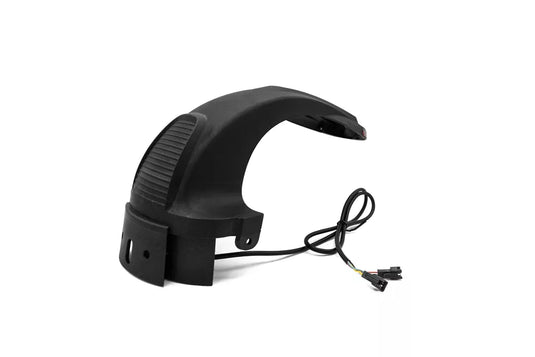 electric scooter rear fender with light side view joyor