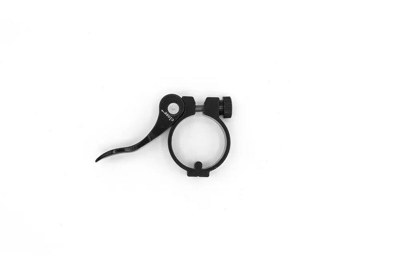 Load image into Gallery viewer, Detail of clamp ring locking mechanism electric scooter

