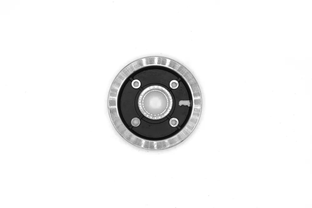 Joyor scooter wheel hub front view